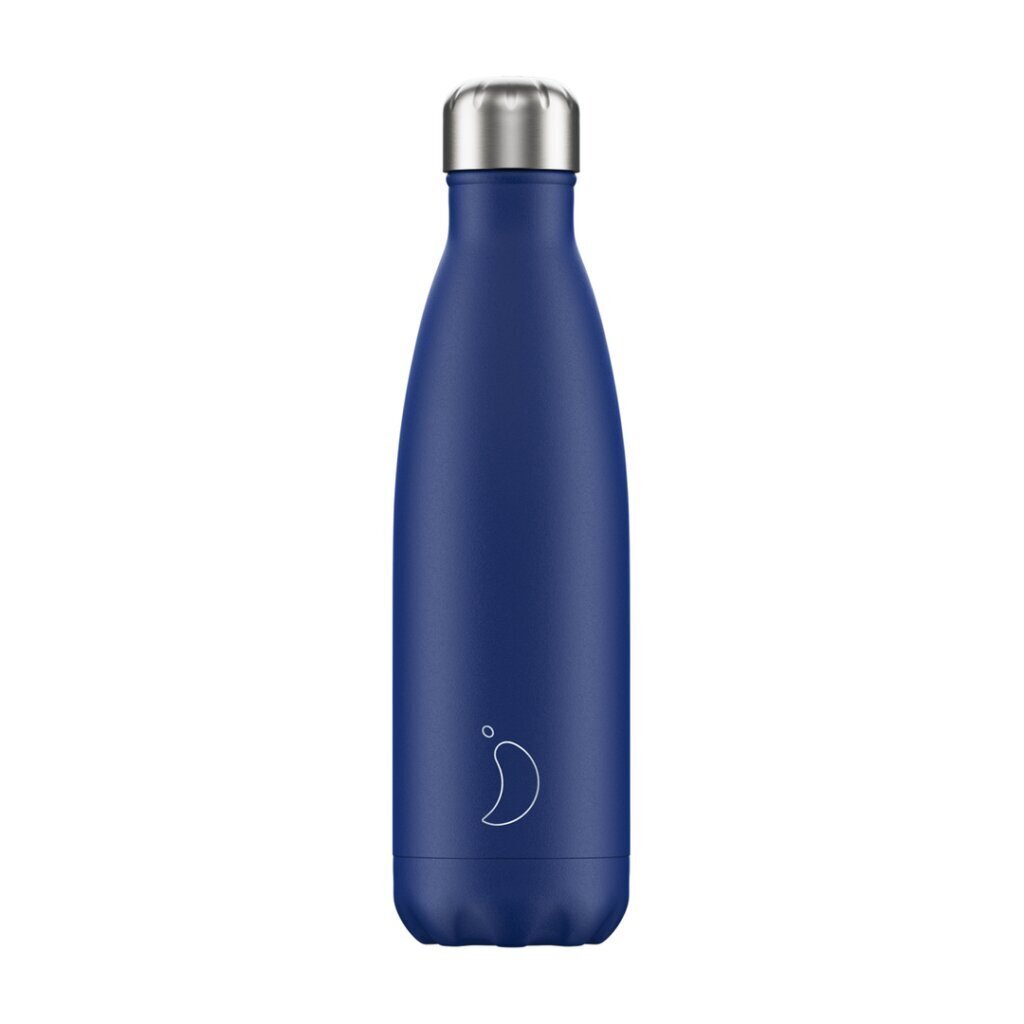 Termosas butelis Chilly's Bottle Matte Blue 500ml kaina ir informacija | Termosai, termopuodeliai | pigu.lt