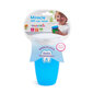 Puodelis Munchkin Miracle, sandarus, 296 ml, 12 m+, mėlynas kaina ir informacija | Buteliukai kūdikiams ir jų priedai | pigu.lt