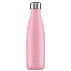 Termosas butelis Chilly's Bottle Pastel Pink 750ml kaina ir informacija | Termosai, termopuodeliai | pigu.lt