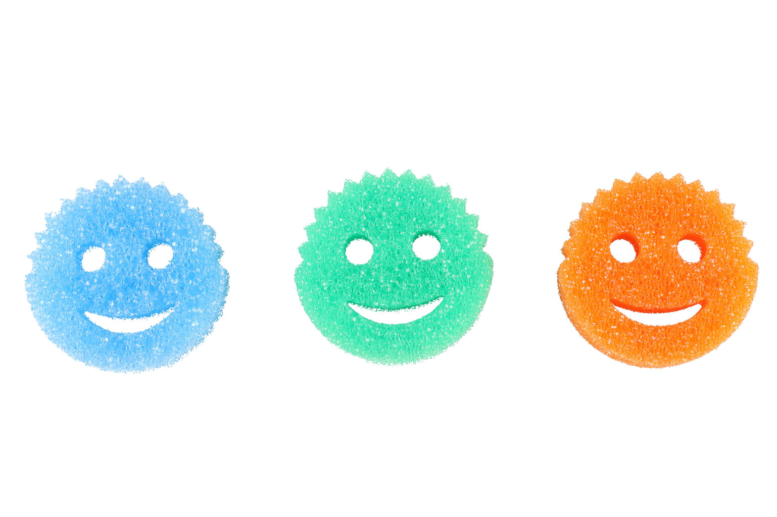 Scrub Daddy kempinėlės, 3 vnt kaina ir informacija | Valymo reikmenys ir priedai | pigu.lt