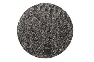 4 Living настольный коврик Black, 38x38 см цена и информация | Скатерти, салфетки | pigu.lt