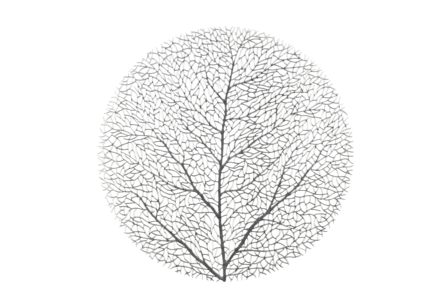 4Living stalo padėkliukas Tree Silver, 38x38 cm kaina ir informacija | Staltiesės, servetėlės | pigu.lt