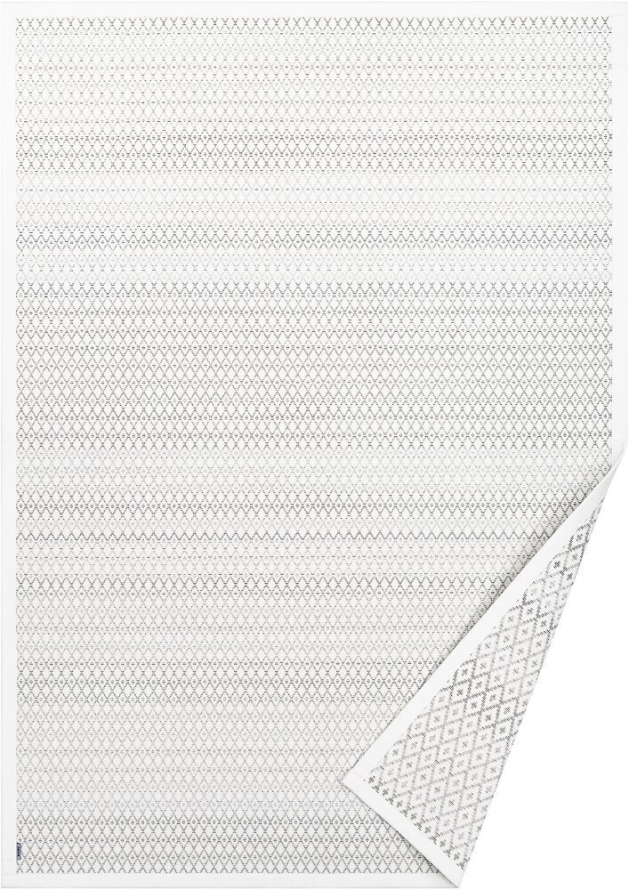 Narma dvipusis šenilinis kilimėlis Tsirgu, white, 140 x 200 cm kaina ir informacija | Kilimai | pigu.lt