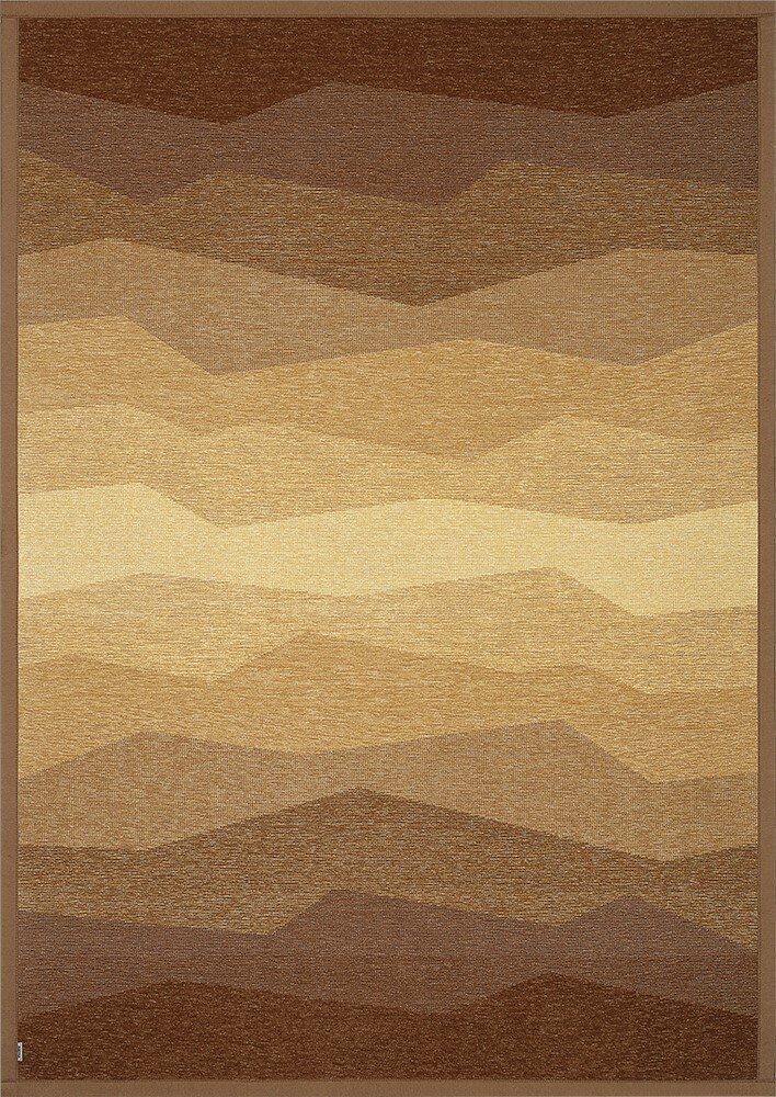 Narma dvipusis šenilinis kilimėlis Merise, caramel, 160 x 230 cm kaina ir informacija | Kilimai | pigu.lt
