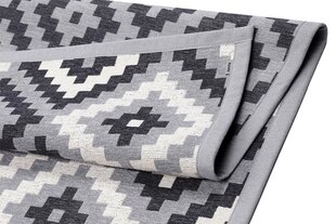 Narma dvipusis šenilinis kilimėlis Saka, silver, 80 x 250 cm kaina ir informacija | Kilimai | pigu.lt