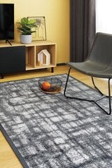 Narma dvipusis šenilinis kilimėlis Virve, carbon, 100 x 160 cm kaina ir informacija | Kilimai | pigu.lt