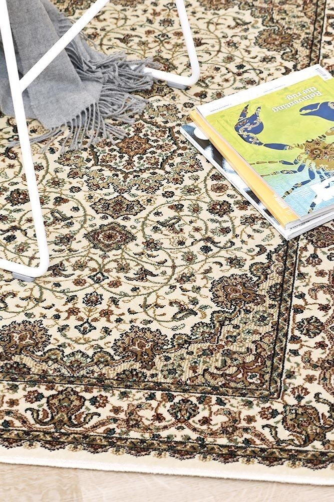 Narma viskozinis kilimėlis Fatima, ivory, 160 x 230 cm kaina ir informacija | Kilimai | pigu.lt
