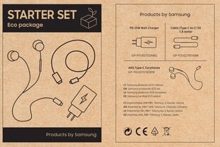 Samsung Starter Set Eco Package kaina ir informacija | Krovikliai telefonams | pigu.lt