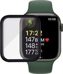 Fusion Nano 9H защитное стекло для экрана часов Apple Watch 7 45mm черное цена и информация | Аксессуары для смарт-часов и браслетов | pigu.lt