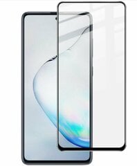 Apsauginis stiklas Hallo Full Face 5D Tempered Glass, skirtas Samsung Galaxy S21 FE Juoda kaina ir informacija | Apsauginės plėvelės telefonams | pigu.lt