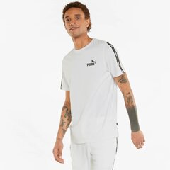 Мужская футболка с коротким рукавом Puma Essentials+ Tape, белая S6436171 цена и информация | Мужские термобрюки, темно-синие, SMA61007 | pigu.lt