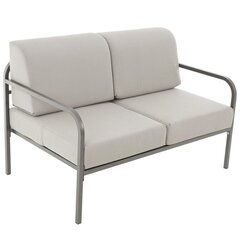 Lauko sofa Patio Agat, pilka kaina ir informacija | Lauko kėdės, foteliai, pufai | pigu.lt