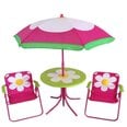 Комплект детской мебели Patio Kwiatek, розовый