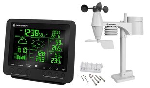 Метеостанция Bresser 5-в-1 с цветным экраном, черный цена и информация | Метеорологические станции, термометры | pigu.lt