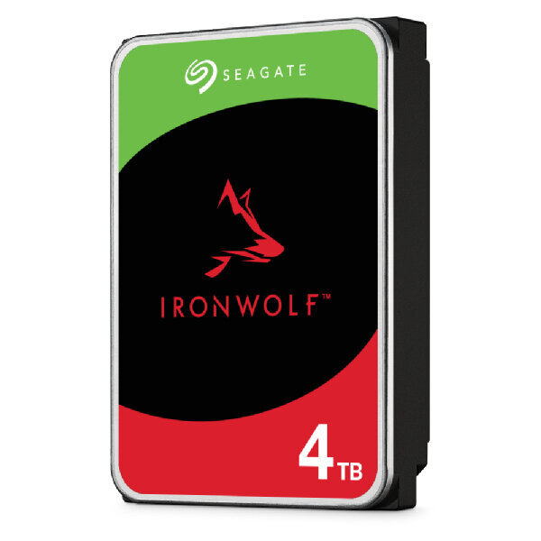 Seagate IronWolf ST4000VN006 - hard drive - 4 TB - SATA 6Gb/s цена и информация | Vidiniai kietieji diskai (HDD, SSD, Hybrid) | pigu.lt