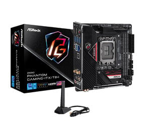 ASRock Z690 Phantom Gaming-ITX/TB4 kaina ir informacija | Pagrindinės plokštės | pigu.lt