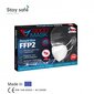 FFP2 respiratorius Good Mask GM2, 3 vnt. kaina ir informacija | Pirmoji pagalba | pigu.lt