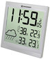 Sieninė meteorologinė stotelė Bresser TemeoTrend JC LCD RC, sidabrinė kaina ir informacija | Meteorologinės stotelės, termometrai | pigu.lt