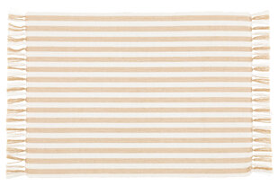 4Living stalo padėkliukas Stripe Beige, 33x45 cm kaina ir informacija | Staltiesės, servetėlės | pigu.lt