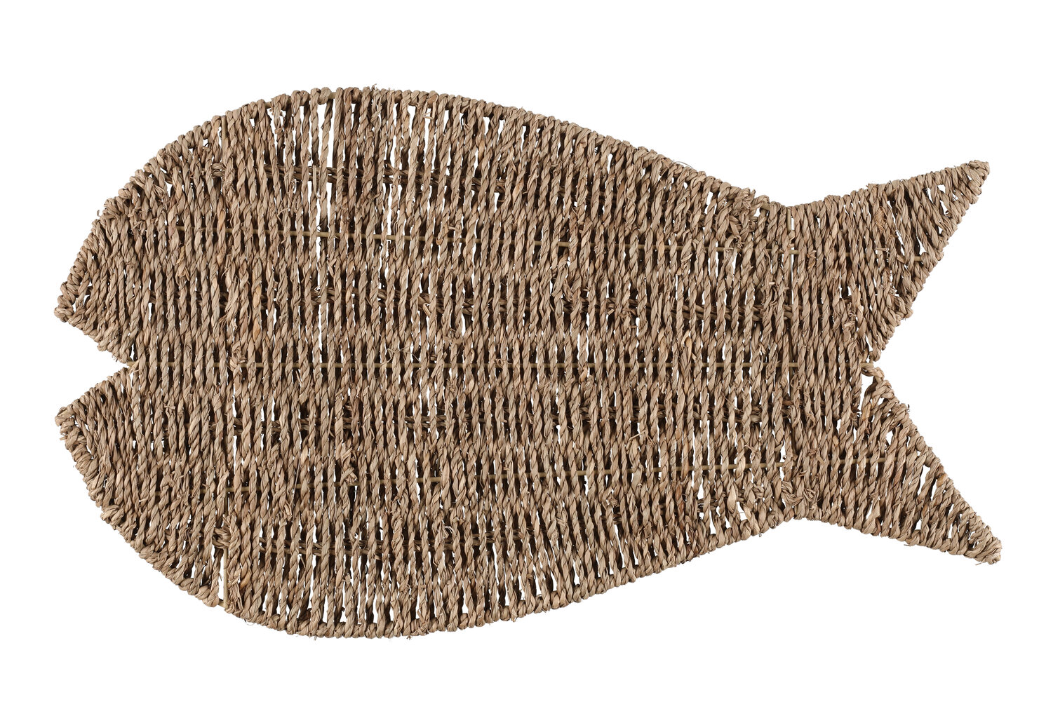 4Living stalo padėkliukas Seagrass Fish, 30x51 cm цена и информация | Staltiesės, servetėlės | pigu.lt