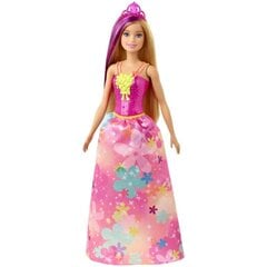 КуклаBarbie Dreamtopia светловолосая принцесса, GJK13 цена и информация | Игрушки для девочек | pigu.lt