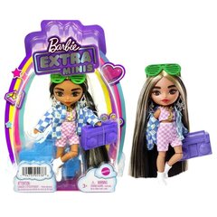 Lėlė Barbie Extra mini languotu švarkeliu, HGP64 kaina ir informacija | Žaislai mergaitėms | pigu.lt