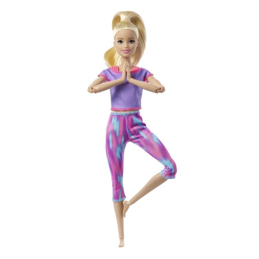 Lėlė Barbie Made to Move, GXF04 kaina ir informacija | Žaislai mergaitėms | pigu.lt