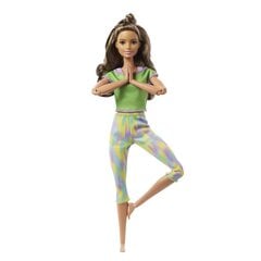 Кукла Barbie Made to Move, GXF05 цена и информация | Игрушки для девочек | pigu.lt