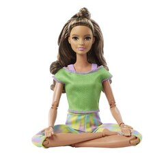 Lėlė Barbie Made to Move, GXF05 kaina ir informacija | Žaislai mergaitėms | pigu.lt