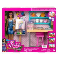 Lėlės Barbie kūrybos ir poilsio rinkinys, HCM85 kaina ir informacija | Žaislai mergaitėms | pigu.lt