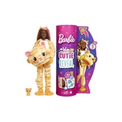 Lėlės Barbie Cutie Reveal minkštutėlis katytės siurprizų rinkinys, 1 serija kaina ir informacija | Žaislai mergaitėms | pigu.lt