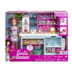 Lėlės Barbie kepyklėlė, HGB73 kaina ir informacija | Žaislai mergaitėms | pigu.lt