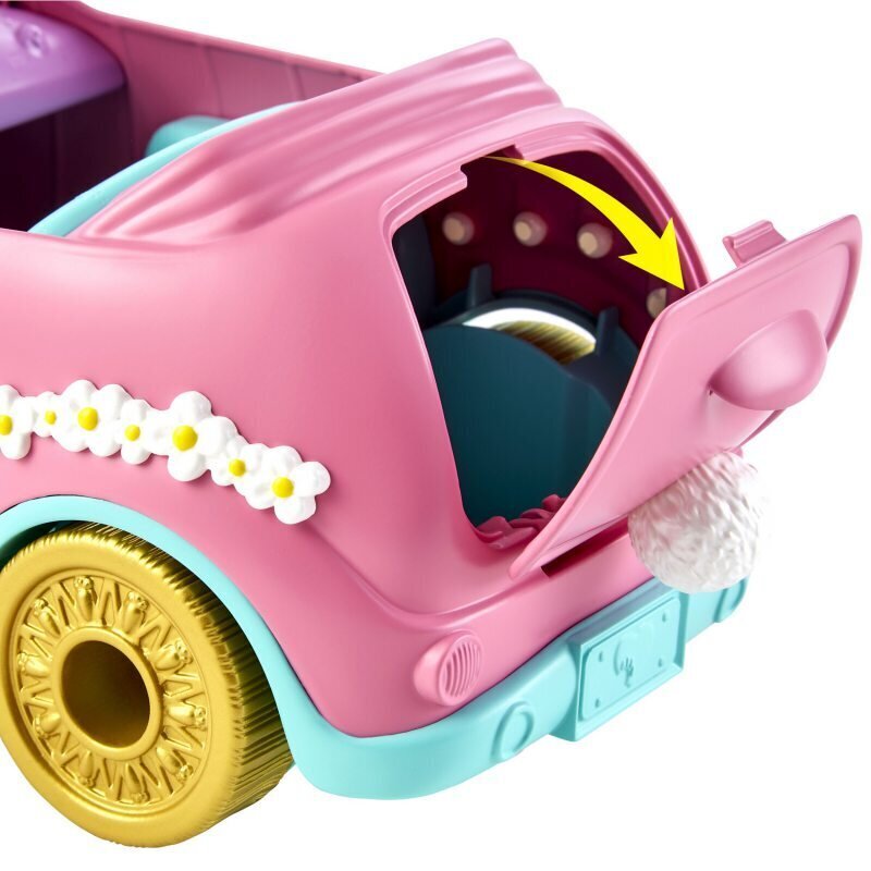 Lėlės kiškutės automobilio rinkinys Enchantimals, HCF85 kaina ir informacija | Žaislai mergaitėms | pigu.lt