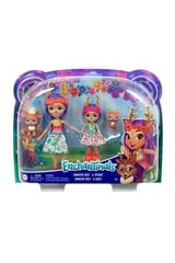 Кукольный набор «Олень и сестричка» Enchantimals, HCF80 цена и информация | Игрушки для девочек | pigu.lt