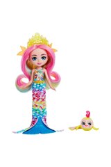 Кукла русалка Риана с питомцем Enchantimals, HCF68 цена и информация | Игрушки для девочек | pigu.lt