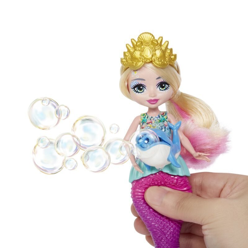 Lėlės undinės ir muilo burbulų rinkinys Enchantimals, HFT24 kaina ir informacija | Žaislai mergaitėms | pigu.lt