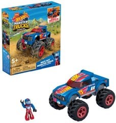 Metalinis konstruktorius Džipas Mega Construx Hot Wheels, HDJ93, 298 d. цена и информация | Конструкторы и кубики | pigu.lt