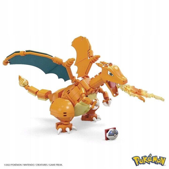 Konstruktorius Charizardas Pokemon GWY77, 222 d. kaina ir informacija | Konstruktoriai ir kaladėlės | pigu.lt