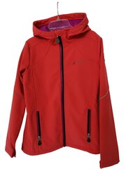 Softshell striukė mergaitėms Lemmi, raudona цена и информация | Куртки, пальто для девочек | pigu.lt