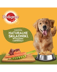 Pedigree Adult suaugusiems šunims su vištiena ir jautiena, 24x400 g kaina ir informacija | Konservai šunims | pigu.lt