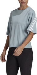 Marškinėliai moterims Adidas W Fi 3s Tee, pilki kaina ir informacija | Sportinė apranga moterims | pigu.lt