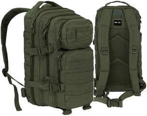 Походный рюкзак Mil-Tec, US Assault Pack SM 20L, оливковый цена и информация | Туристические, походные рюкзаки | pigu.lt