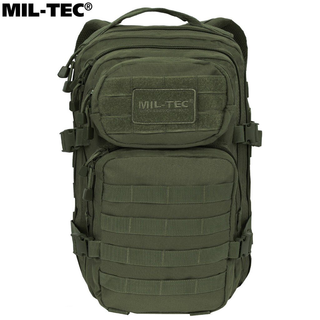 Žygio kuprinė Mil-Tec, US Assault Pack SM 20L, alyvuogių kaina ir informacija | Turistinės ir kelioninės kuprinės | pigu.lt