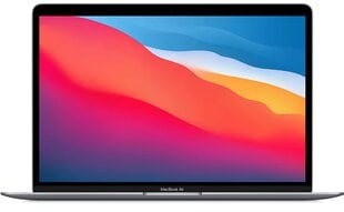 Apple MacBook Air 13” Apple M1 16/256ГБ Space Grey INT MGN63ZE/A/R1|Z1240002D цена и информация | Ноутбуки | pigu.lt