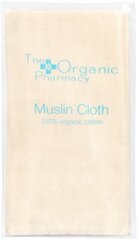 Minkštas Muslino audinys veido valymui The Organic Pharmacy Organic Muslin Cloth Small, 1 vnt kaina ir informacija | Makiažo šepetėliai, kempinėlės | pigu.lt