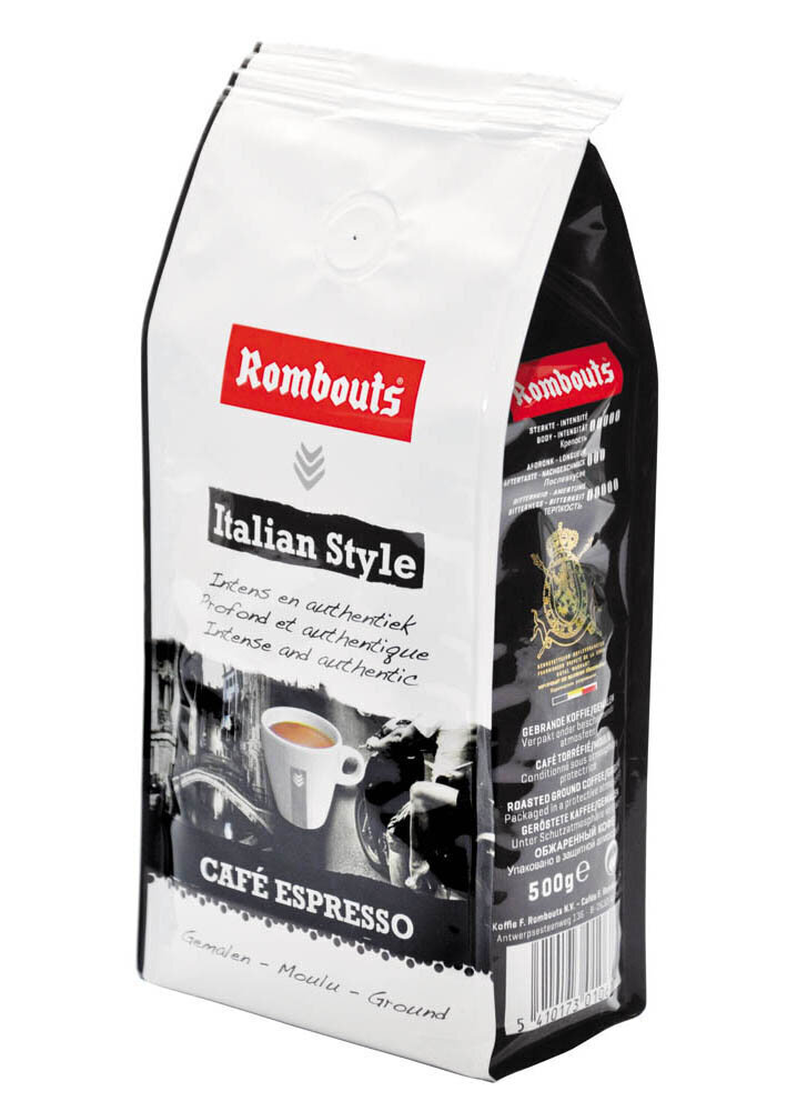 Kavos pupelės Rombouts - Italian Style, 500 g kaina ir informacija | Kava, kakava | pigu.lt