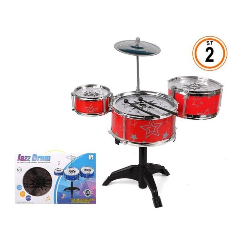 Būgnai Bigbuy Fun Jazz Drum kaina ir informacija | Lavinamieji žaislai | pigu.lt