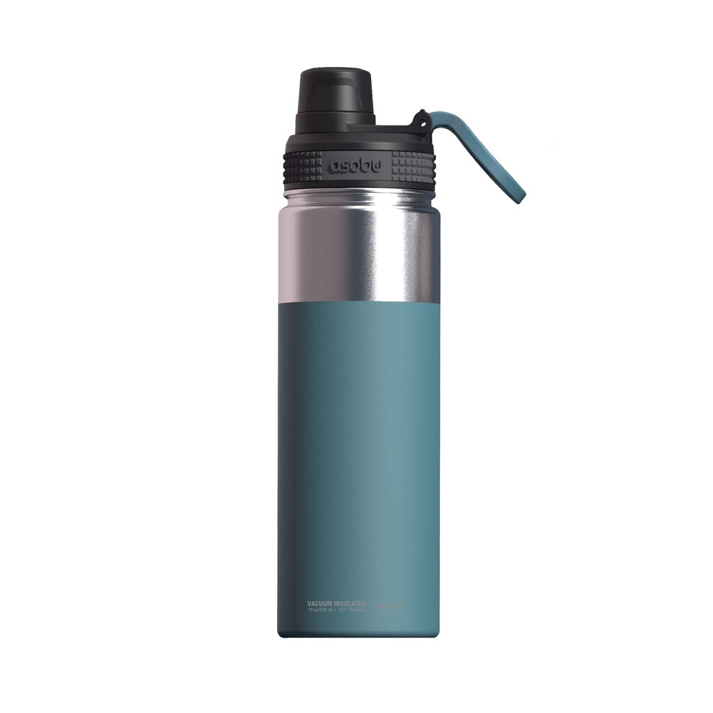 Termo puodelis, Asobu Alpine Flask, 530 ml, mėlynas kaina ir informacija | Termosai, termopuodeliai | pigu.lt