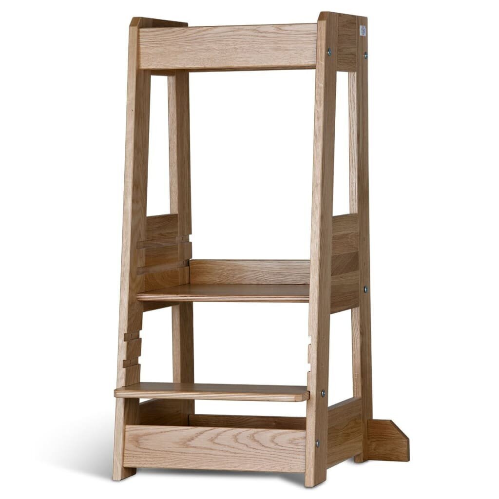 Mokymosi bokštas Felix tiSsi, rudas kaina ir informacija | Vaikiškos kėdutės ir staliukai | pigu.lt