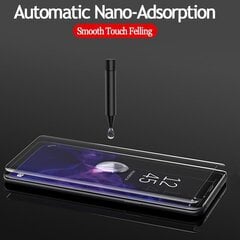 LCD apsauginis stiklas Nano Optics 5D UV Glue, skirtas Samsung S22 kaina ir informacija | Apsauginės plėvelės telefonams | pigu.lt